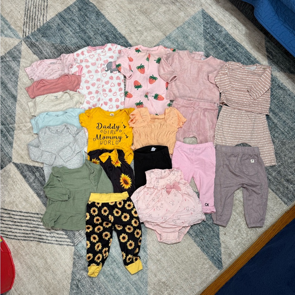 Baby girl bundle 3-6 months